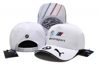 BMW Motorsport Curved Snapback Hats 117575