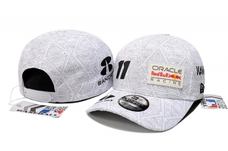 Red Bull Puma Pure Cotton High Quality 39THIRTY Curved Snapback Hats 117580