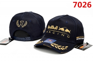 Red Bull Puma Pure Cotton High Quality Curved Snapback Hats 117584