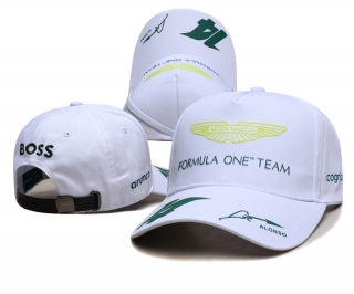 Aston Martin Formula One Team Strapback Hats 117593