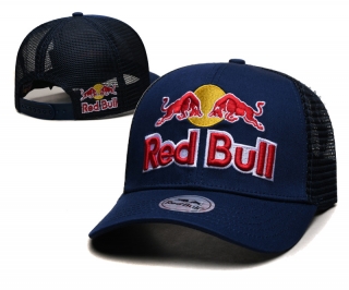 Red Bull Curved Mesh Snapback Hats 117652