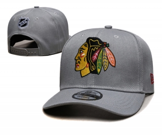 Chicago Blackhawks NHL 9FIFTY Curved Snapback Hats 117713