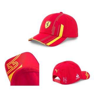 Ferrari Curved Snapback Hats 117728