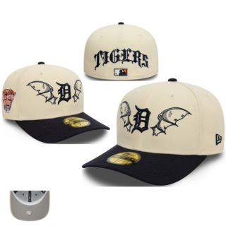 Detroit Tigers MLB 59FIFTY Curved Fitted Hats 117778