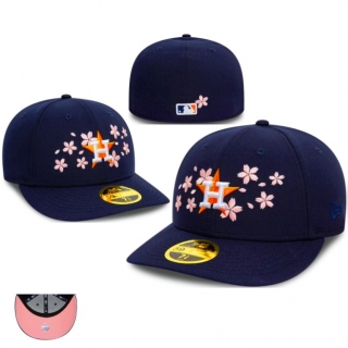 Houston Astros MLB 59FIFTY Curved Fitted Hats 117779