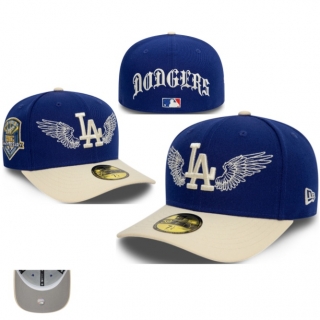 Los Angeles Dodgers MLB 59FIFTY Curved Fitted Hats 117780