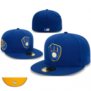 Milwaukee Brewers MLB 59FIFTY Fitted Hats 117783