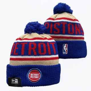 Detroit Pistons NBA Knitted Beanie Winter Hats 117803