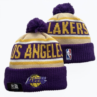 Los Angeles Lakers NBA Knitted Beanie Winter Hats 117809