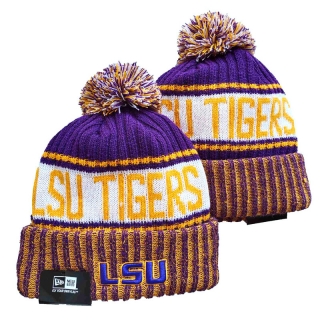 LSU Tigers NCAA Knitted Beanie Winter Hats 117810