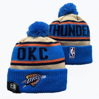 Oklahoma City Thunder NBA Knitted Beanie Winter Hats 117821