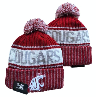 Washington State Cougars NCAA Knitted Beanie Winter Hats 117830