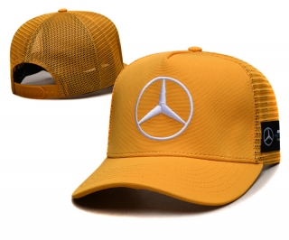 Mercedes-Benz Curved Mesh Snapback Hats 117850