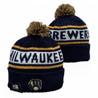 Milwaukee Brewers MLB Knitted Beanie Winter Hats 117976