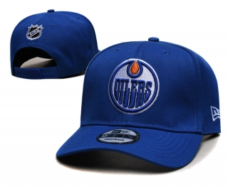 Edmonton Oilers NHL 9FIFTY Curved Snapback Hats 118080