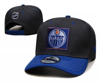 Edmonton Oilers NHL 9FIFTY Curved Snapback Hats 118081