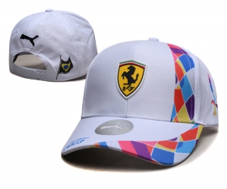 Ferrari Puma Curved Snapback Hat 118082