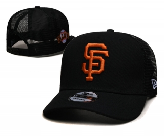 San Francisco Giants MLB 9FIFTY Curved Mesh Snapback Hats 118123