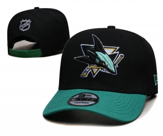 San Jose Sharks NHL 9FIFTY Curved Snapback Hats 118124