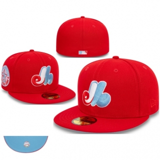 Montreal Expos MLB 59FIFTY Fitted Hats 118153