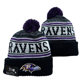 Baltimore Ravens NFL Knitted Beanie Winter Hats 118162