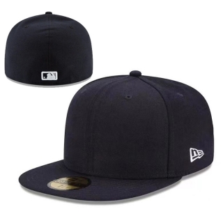 Navy Blue MLB 59FIFTY Fitted Hats 118250