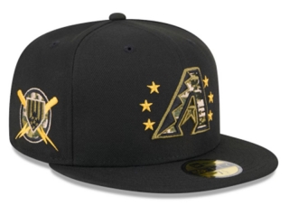 Arizona Diamondbacks MLB Armed Forces Day 2024 59FIFTY Fitted Hats 118253