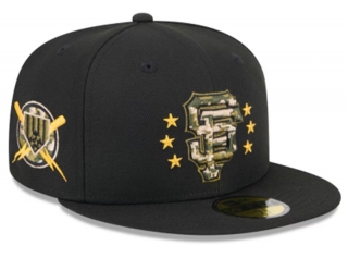 San Francisco Giants MLB Armed Forces Day 2024 59FIFTY Fitted Hats 118289