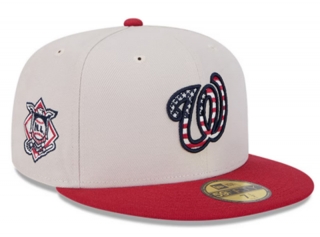 Washington Nationals MLB 2024 Fourth of July 59FIFTY Fitted Hats 118297