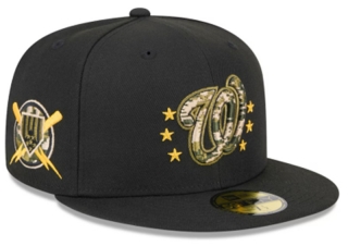 Washington Nationals MLB Armed Forces Day 2024 59FIFTY Fitted Hats 118298