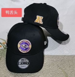 Baltimore Ravens NFL 9FIFTY Curved Snapback Hats 118404