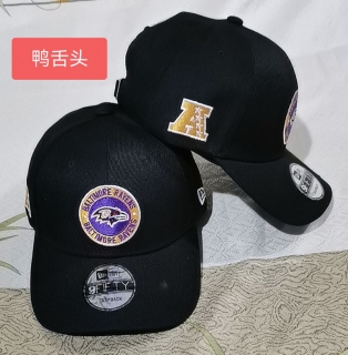 Baltimore Ravens NFL 9FIFTY Curved Snapback Hats 118405