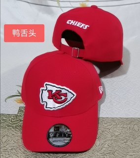 Kansas City Chiefs NFL 9FIFTY Curved Snapback Hats 118432