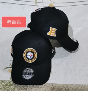 Pittsburgh Steelers NFL 9FIFTY Curved Snapback Hats 118459