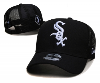 Chicago White Sox MLB 9FIFTY Curved Mesh Snapback Hats 118480