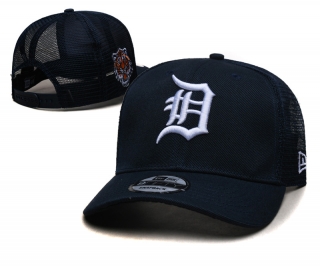 Detroit Tigers MLB 9FIFTY Curved Mesh Snapback Hats 118484