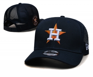 Houston Astros MLB 9FIFTY Curved Mesh Snapback Hats 118485