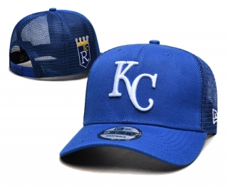 Kansas City Royals MLB 9FIFTY Curved Mesh Snapback Hats 118487