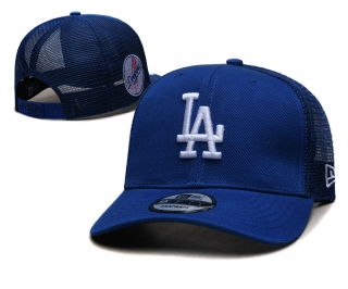 Los Angeles Dodgers MLB 9FIFTY Curved Mesh Snapback Hats 118488