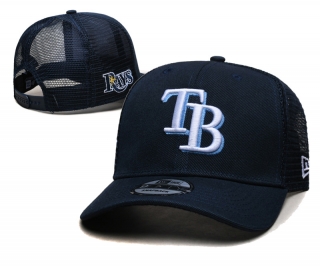 Tampa Bay Rays MLB 9FIFTY Curved Mesh Snapback Hats 118509