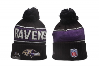 Baltimore Ravens NFL Knitted Beanie Hats 118621