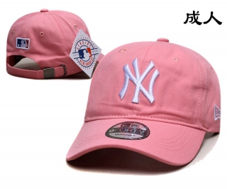 New York Yankees MLB 9FORTY Curved Adjustable Hats 118693