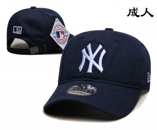 New York Yankees MLB 9FORTY Curved Adjustable Hats 118695