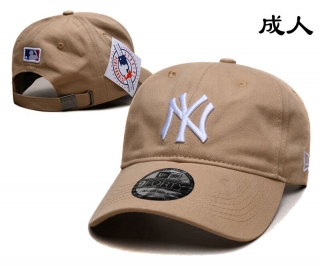 New York Yankees MLB 9FORTY Curved Adjustable Hats 118698