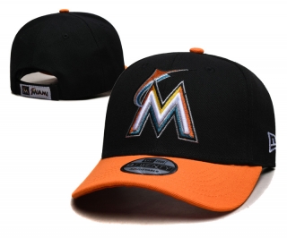 Miami Marlins MLB 9TWENTY Curved Adjustable Hats 119065