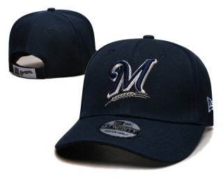 Milwaukee Brewers MLB 9TWENTY Curved Adjustable Hats 119066