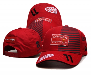 Red Bull Curved Snapback Hats 119079