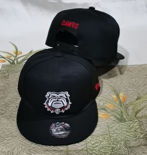 Georgia Bulldogs NCAA 9FIFTY Snapback Hats 119233