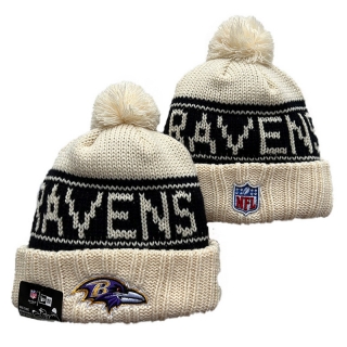 Baltimore Ravens NFL Knitted Beanie Hats 119249