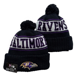 Baltimore Ravens NFL Knitted Beanie Hats 119250